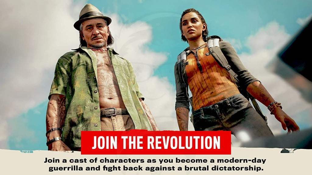 Far Cry 6 - Standard Edition with Free Upgrade to the Digital PS5 Version -PS4 Far Cry 6 - Standard Edition with Free Upgrade to the Digital PS5 Version -PS4
